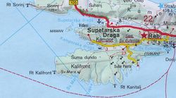 Karta - Supetarska Draga